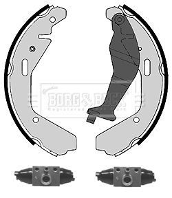 BORG & BECK Piduriklotside komplekt BBS1134K